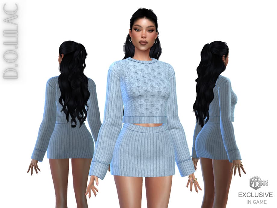 Галерея мода Комплект одежды Dream Knit Set #1